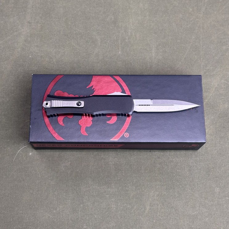 Microtech Hera II Mini Bayonet Stonewash Standard